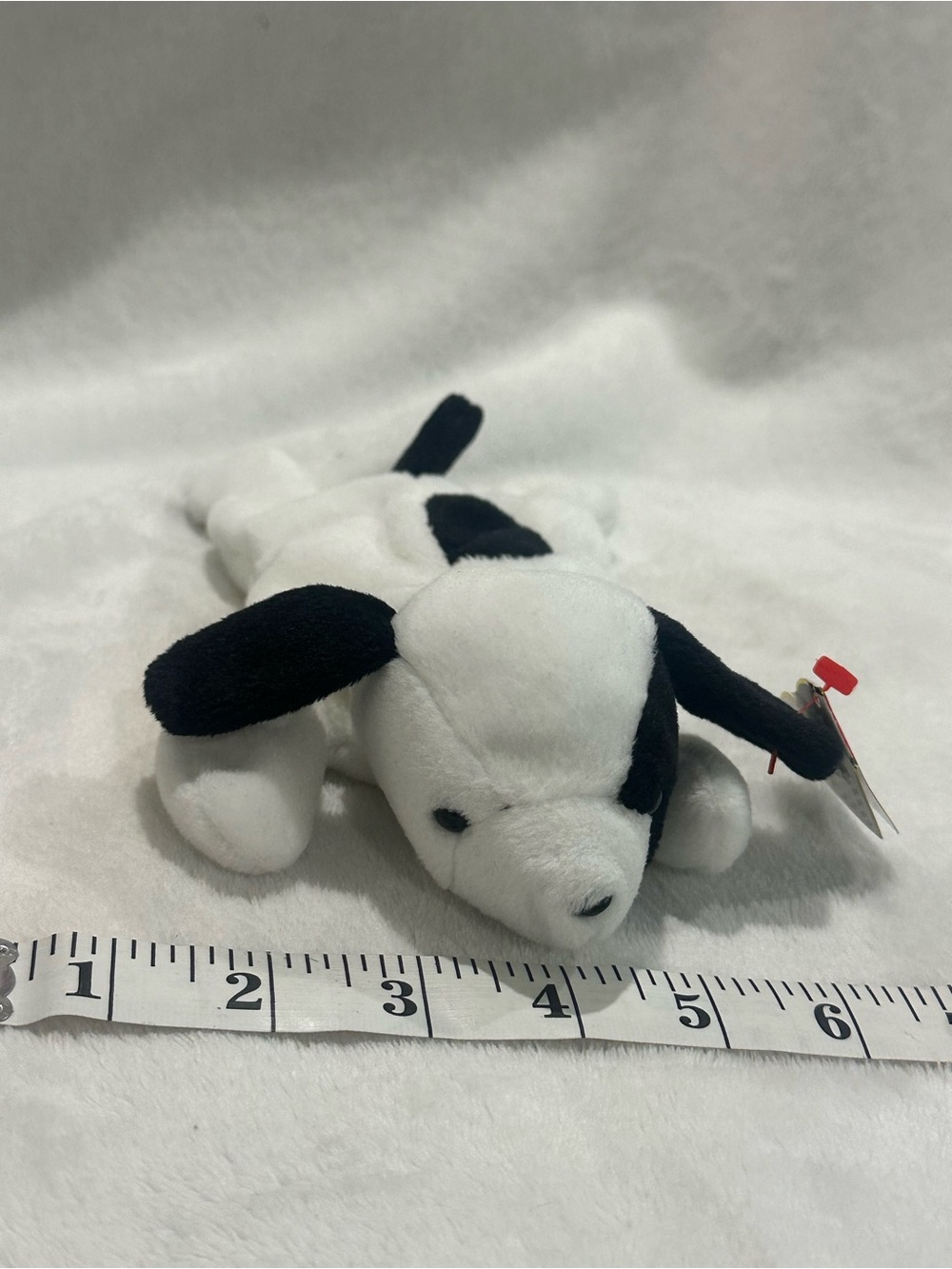 TY Spot plush Black & White Puppy Small Pet Toy - Brand